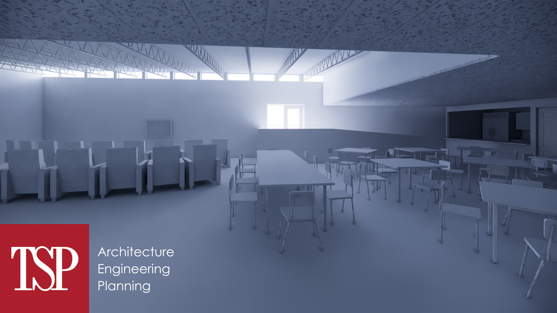 TSP Architecture Engineering Render of Among Friends ADC
