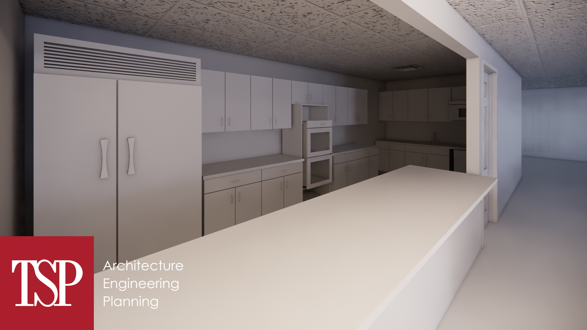 TSP Architecture Engineering Render of Among Friends ADC