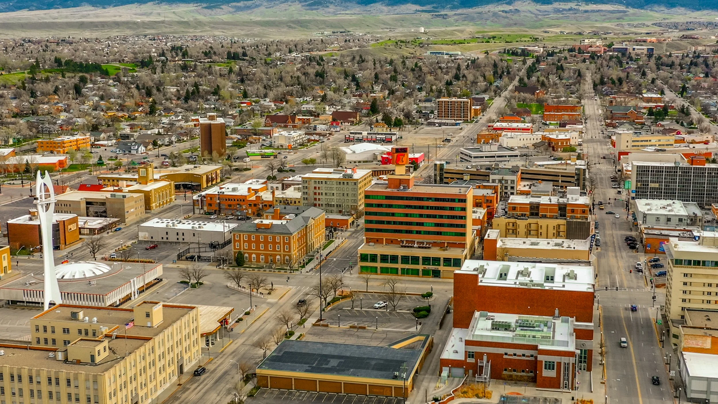 Casper Wyoming Drone Picture