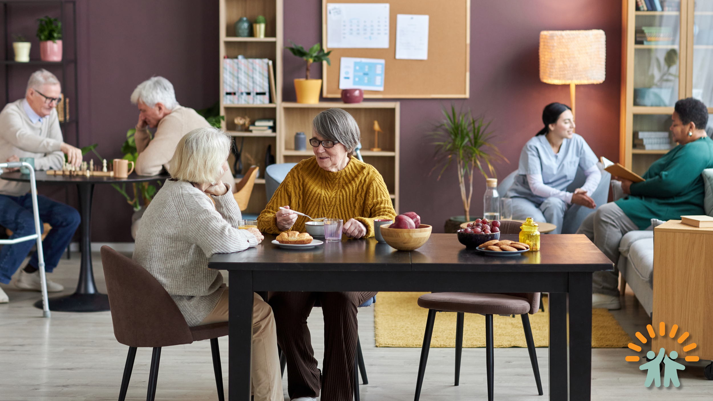 Older people at Adult Day Center