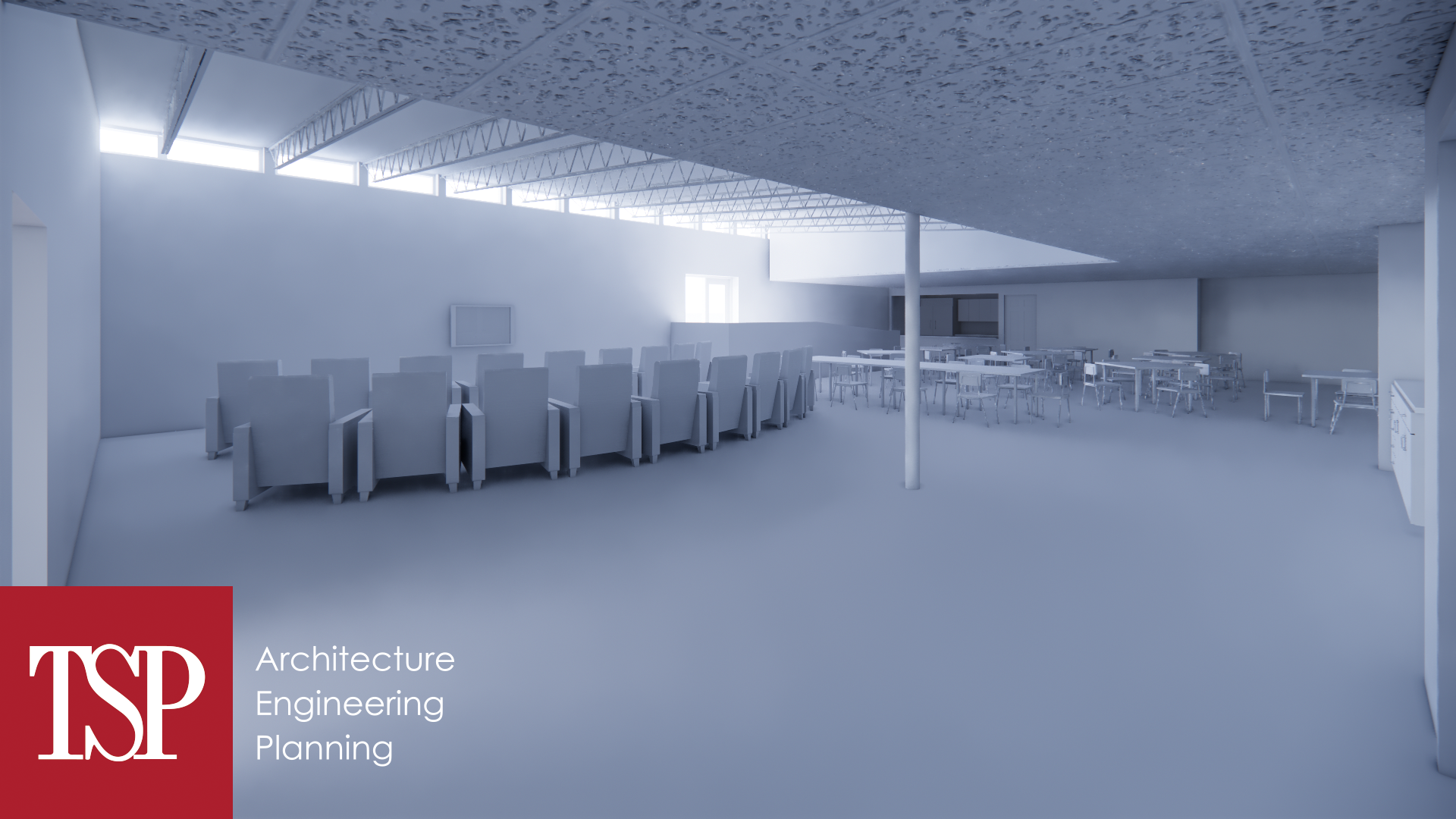 TSP Architecture Engineering Render of Among Friends ADC
