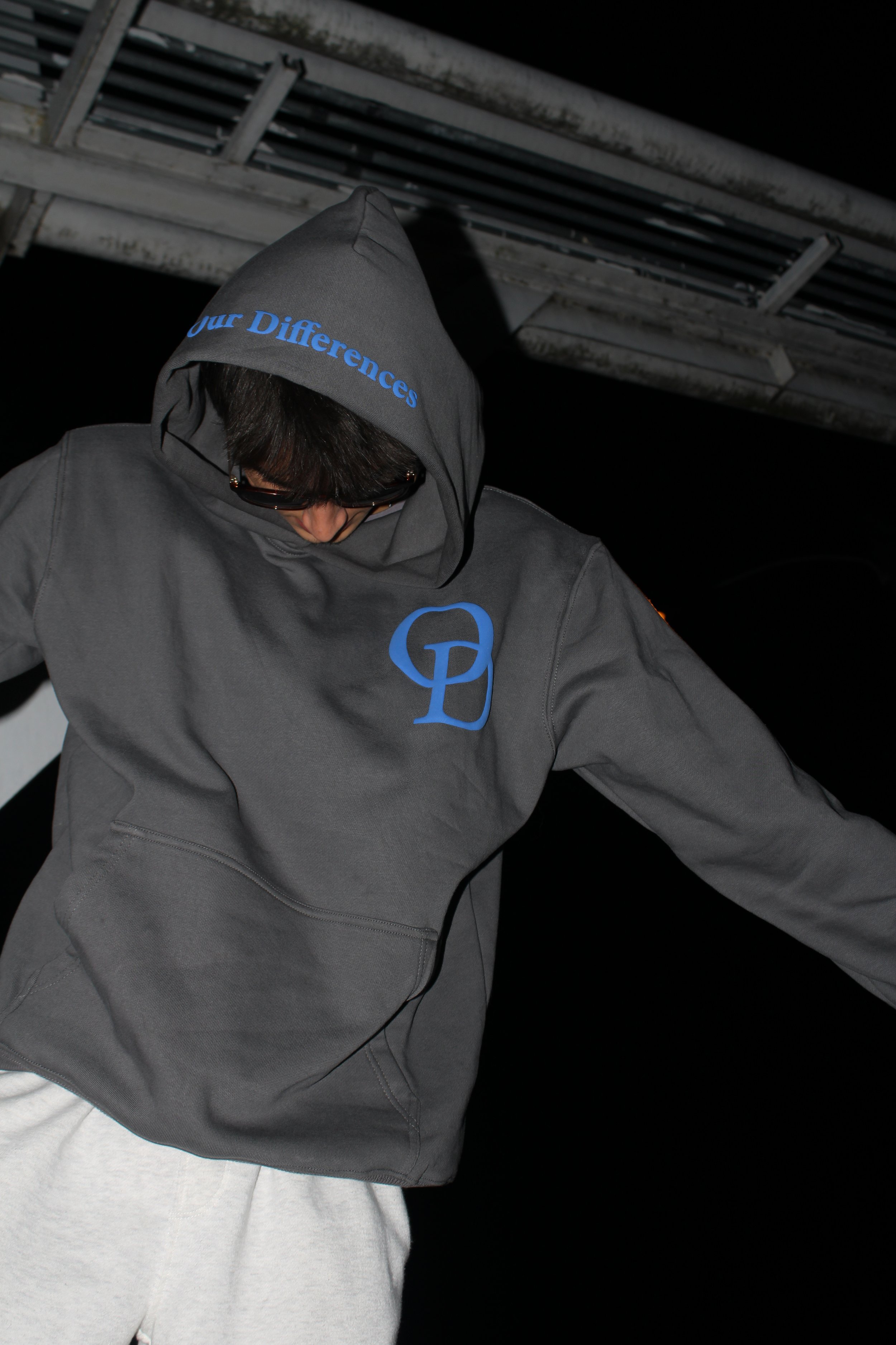 OD grey Hoodie