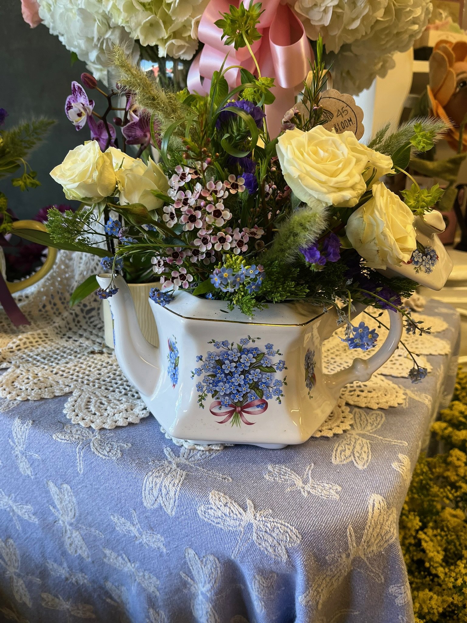 Forget-Me-Not Teapot