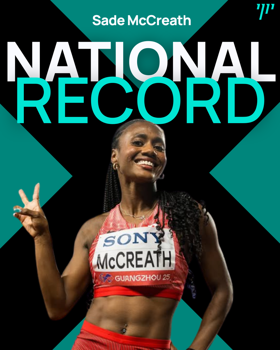 Sadé McCreath Ties Canadian 100m Record with Historic 10.95s Sprint