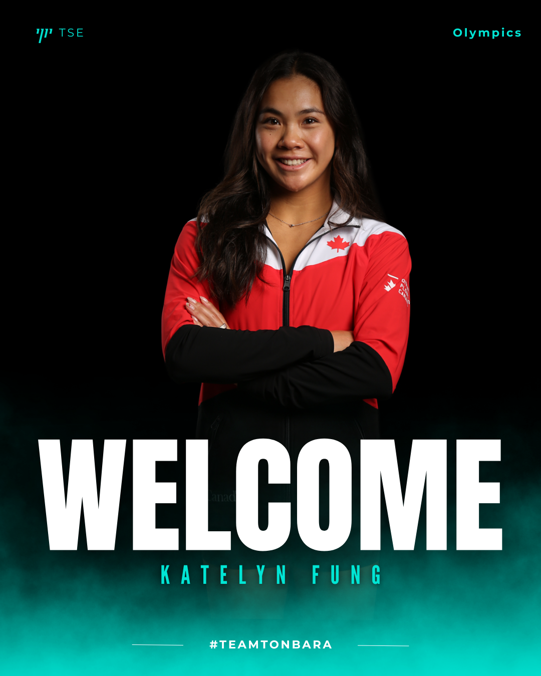 TONBARA SPORTS &amp; ENTERTAINMENT SIGNS CANADIAN NATIONAL TEAM DIVER KATELYN FUNG