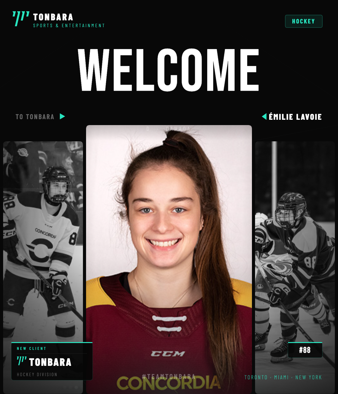 TSE ANNOUNCES REPRESENTATION OF ÉMILIE LAVOIE AHEAD OF 2026 PWHL DRAFT