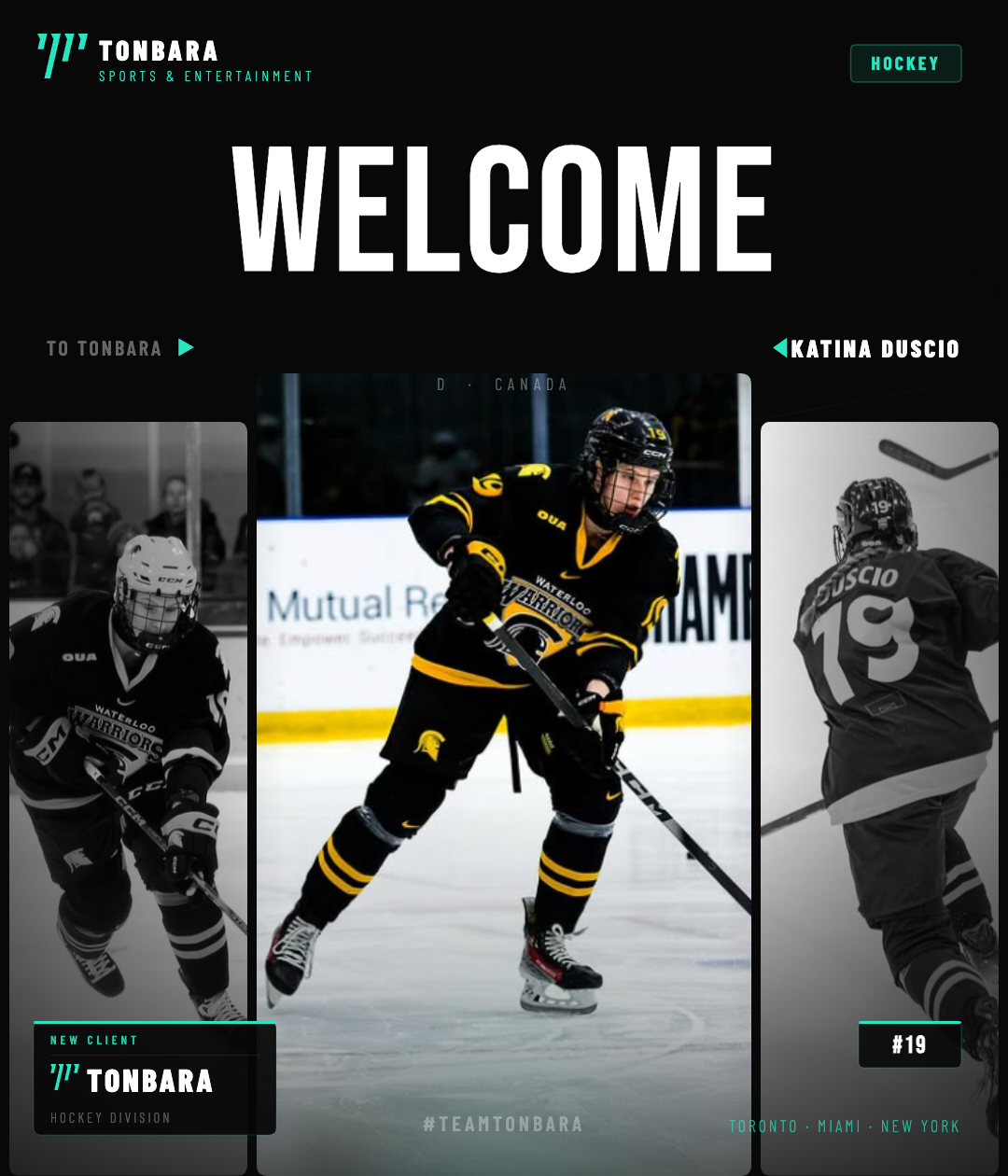 Tonbara Sports Signs Waterloo Warriors Defender Katina Duscio