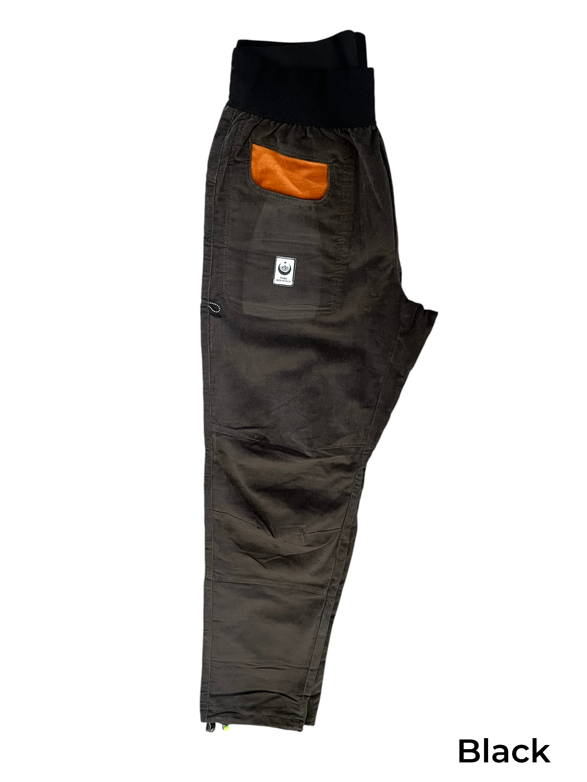 Corduroy Black Pants Side.png