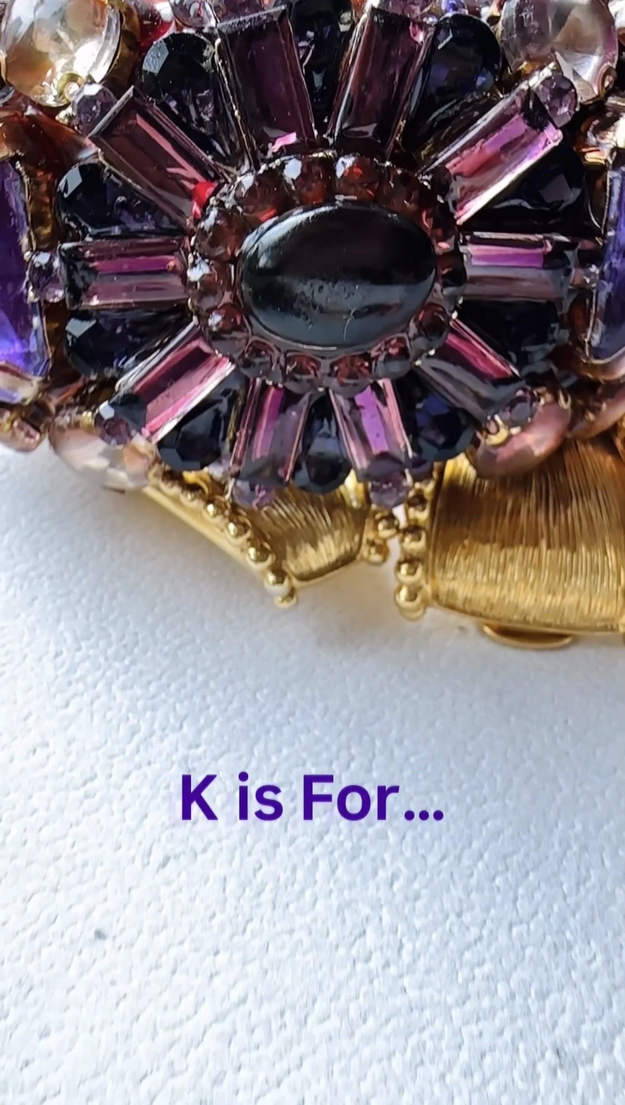Vintage Kalinger statement Jewelry are featured in the IFEYA ABCs of Vintage Jewelry