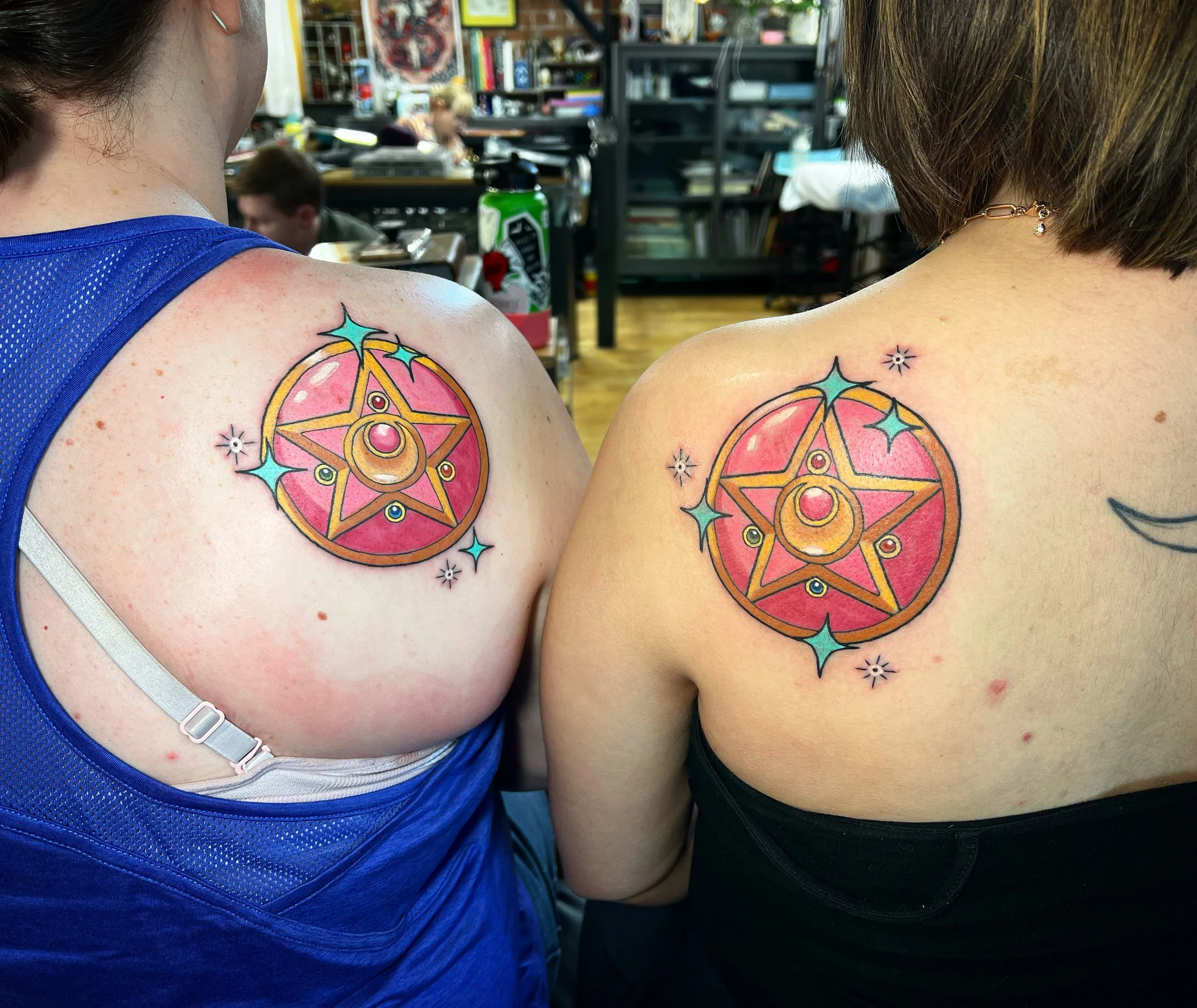 Matching Sailor Moon Brooches