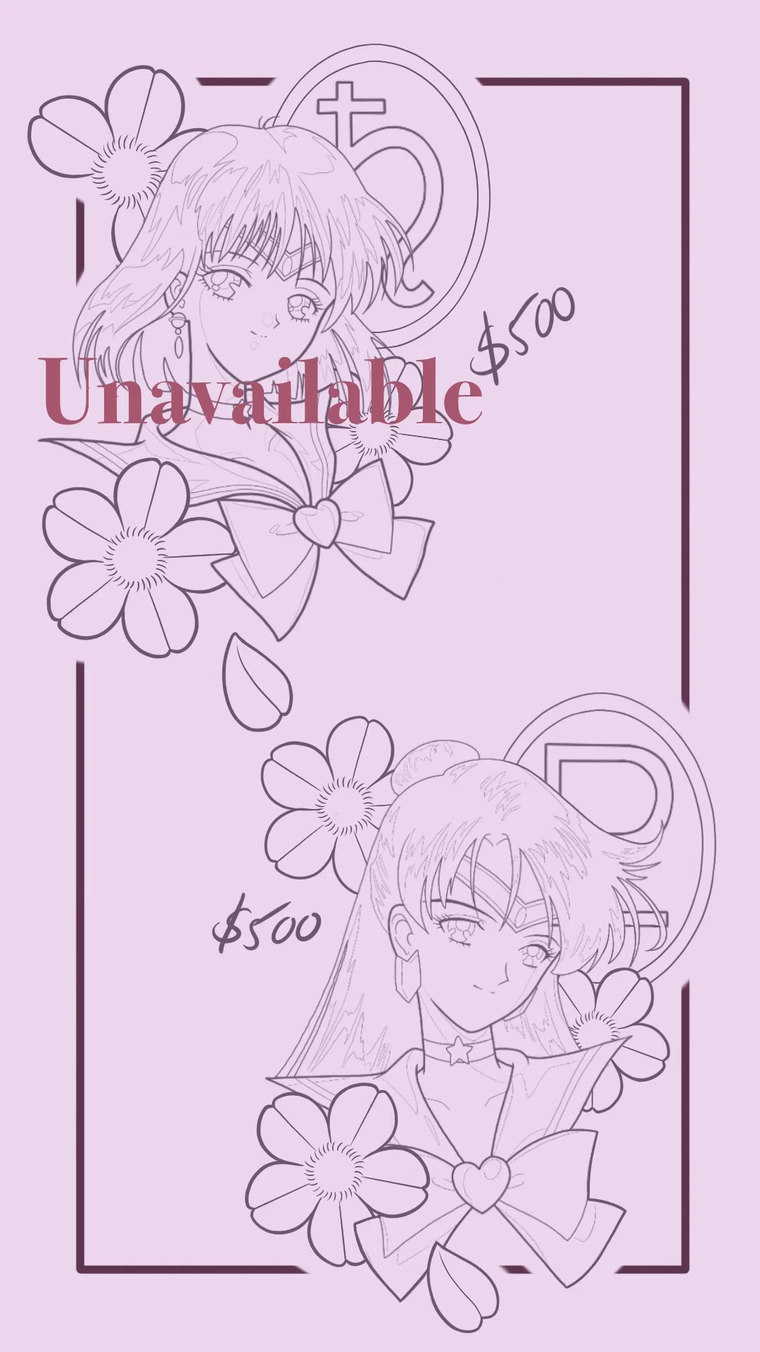 Sailor Saturn & Sailor Pluto