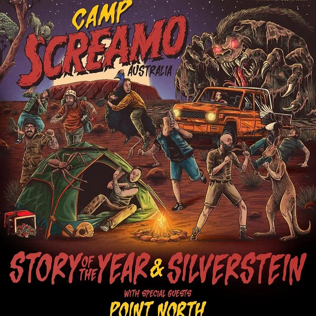 [Heavy News] STORY OF THE YEAR (US),SILVERSTEIN (CAN) ‘Camp Screamo’&nbsp;Australian Tour 2027 W/ Special Guests POINT NORTH (US).