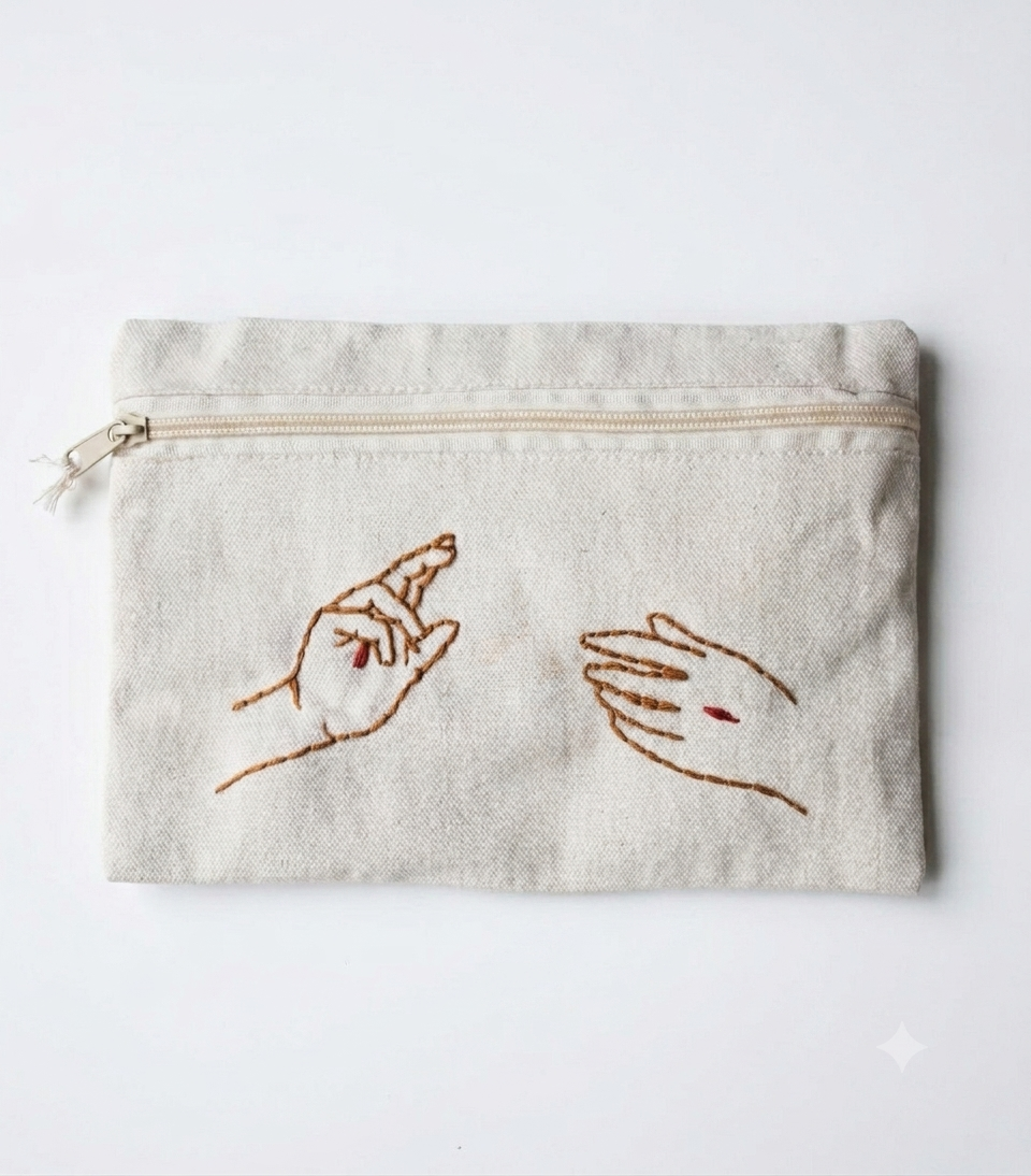 Sacred Heart Canvas Bag