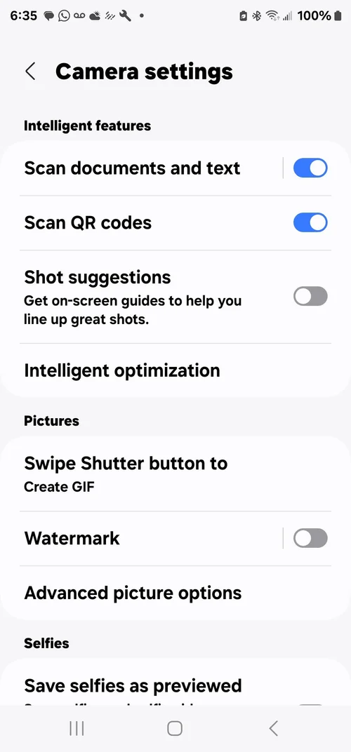 Android Device Settings Example Android Settings — Smarter Photographs