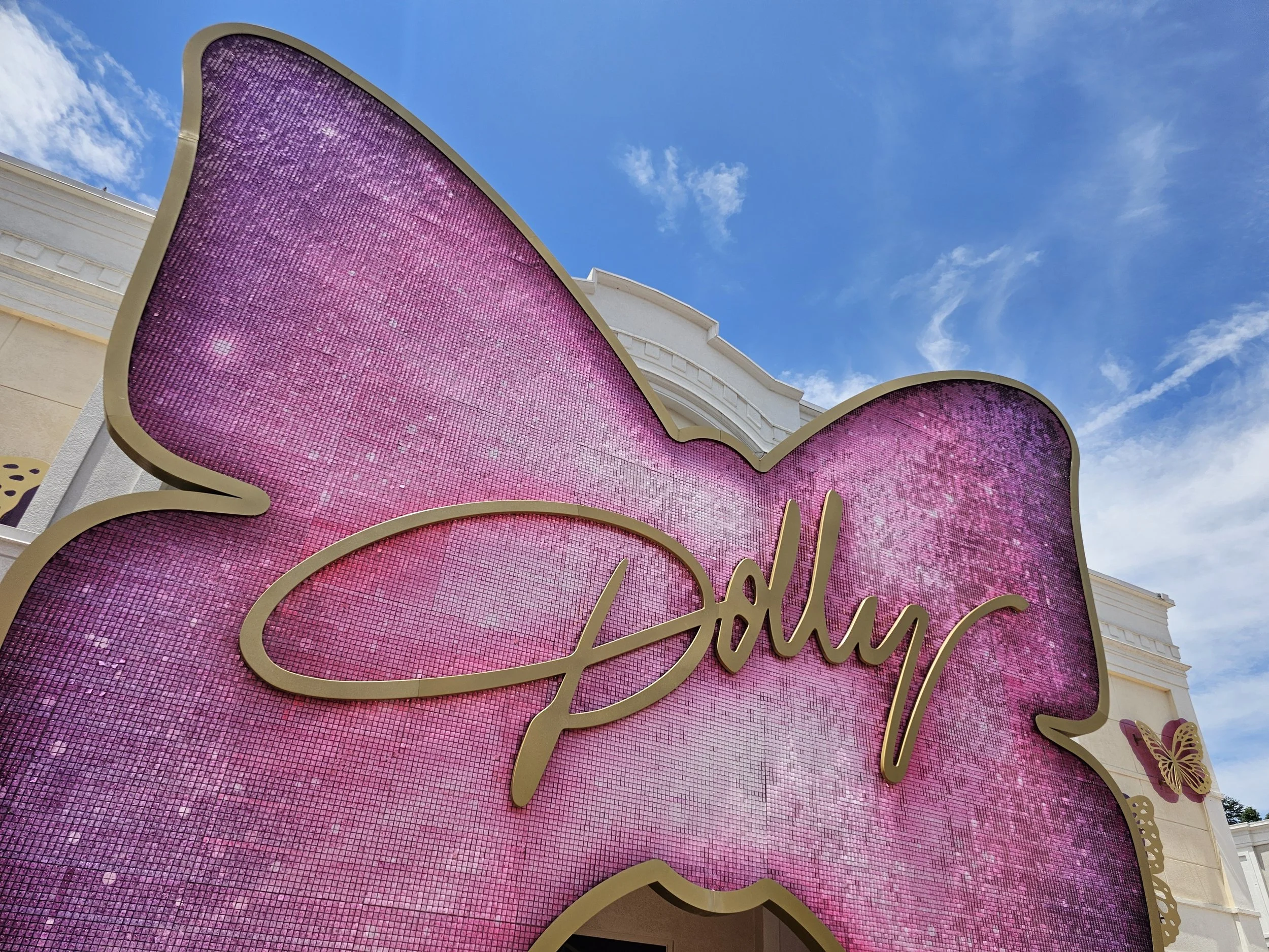Dollywood Butterfly Sign