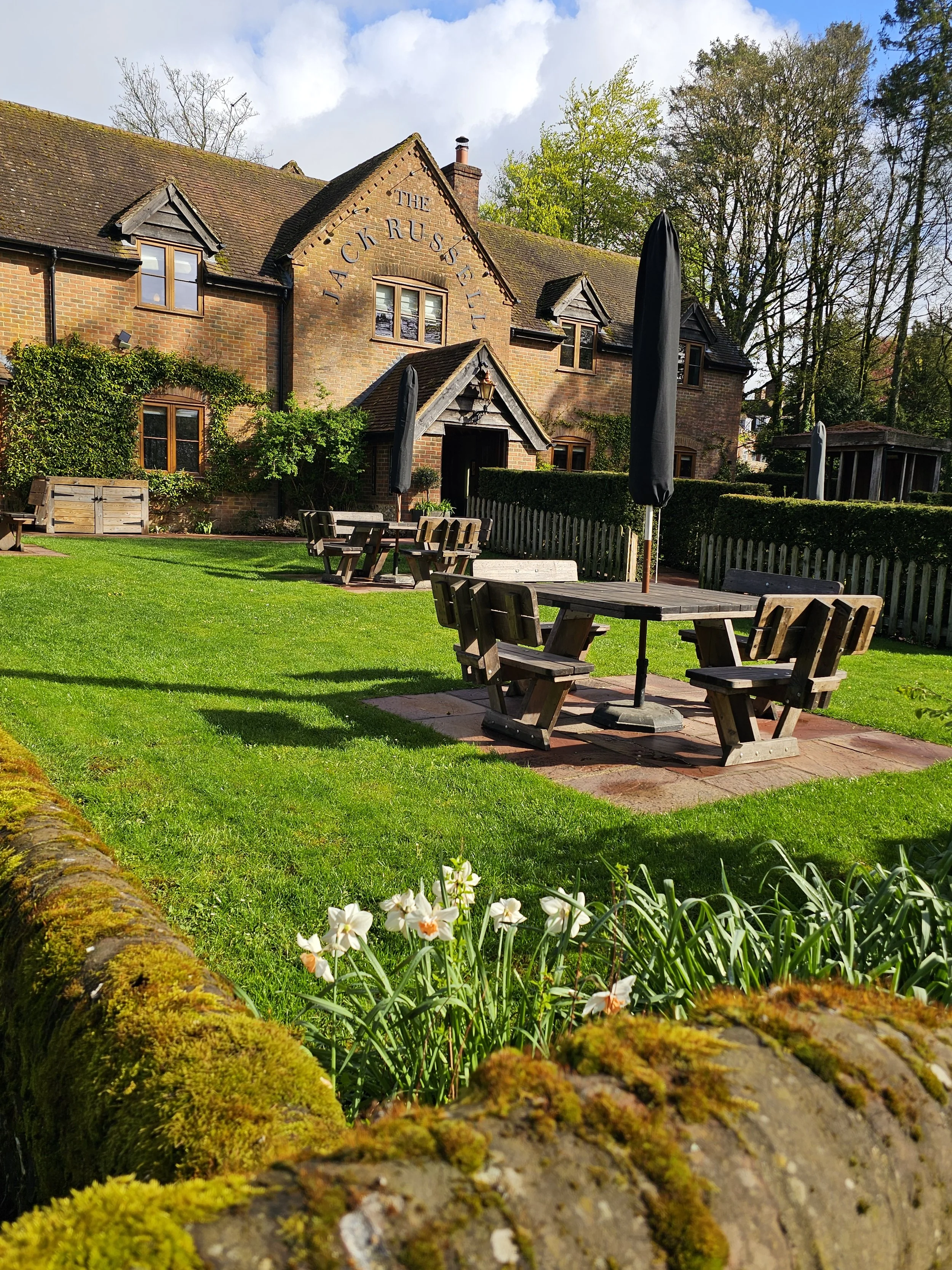 a charming hotel in the country