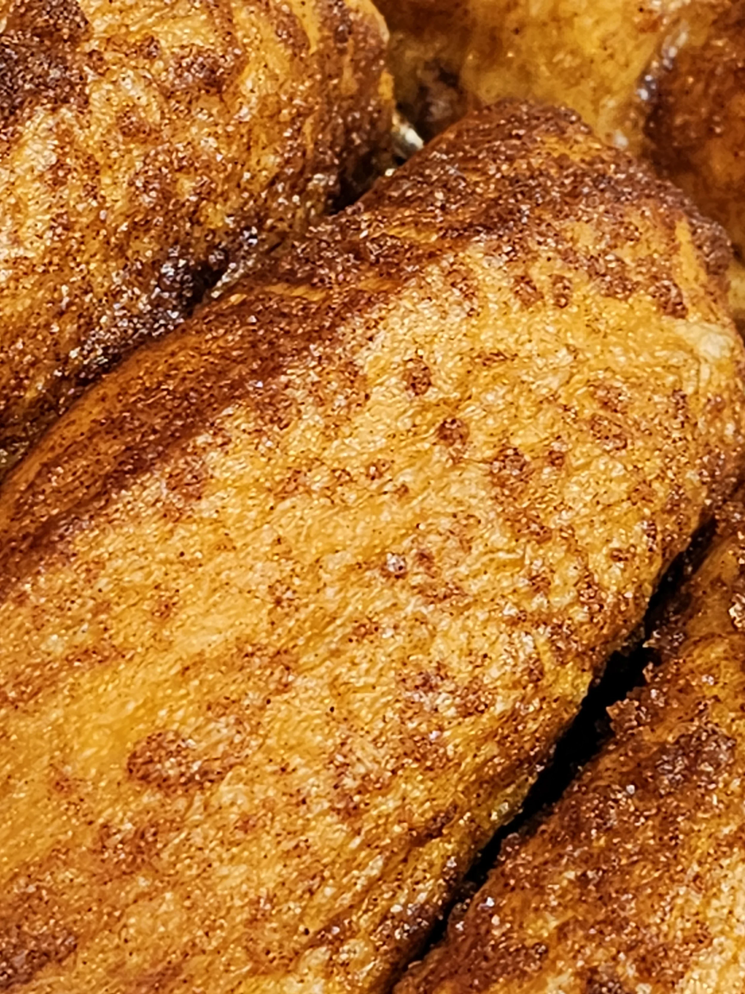 Cinnamon Bread Close Up