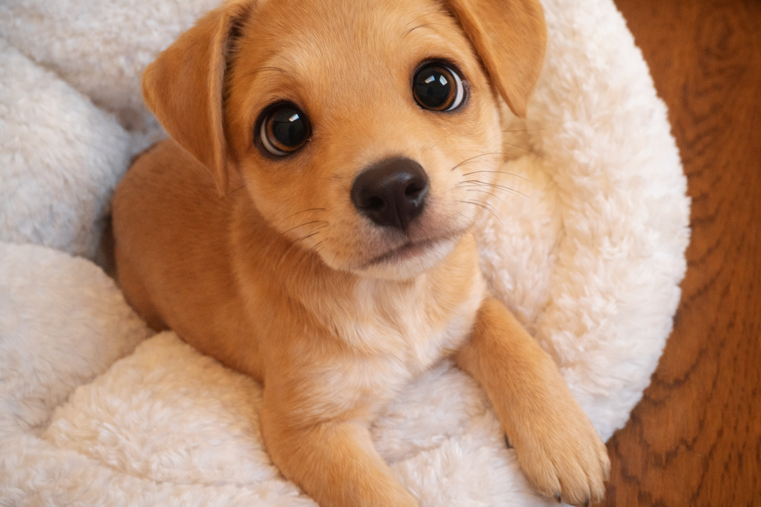 a puppy that looks like a cartoon