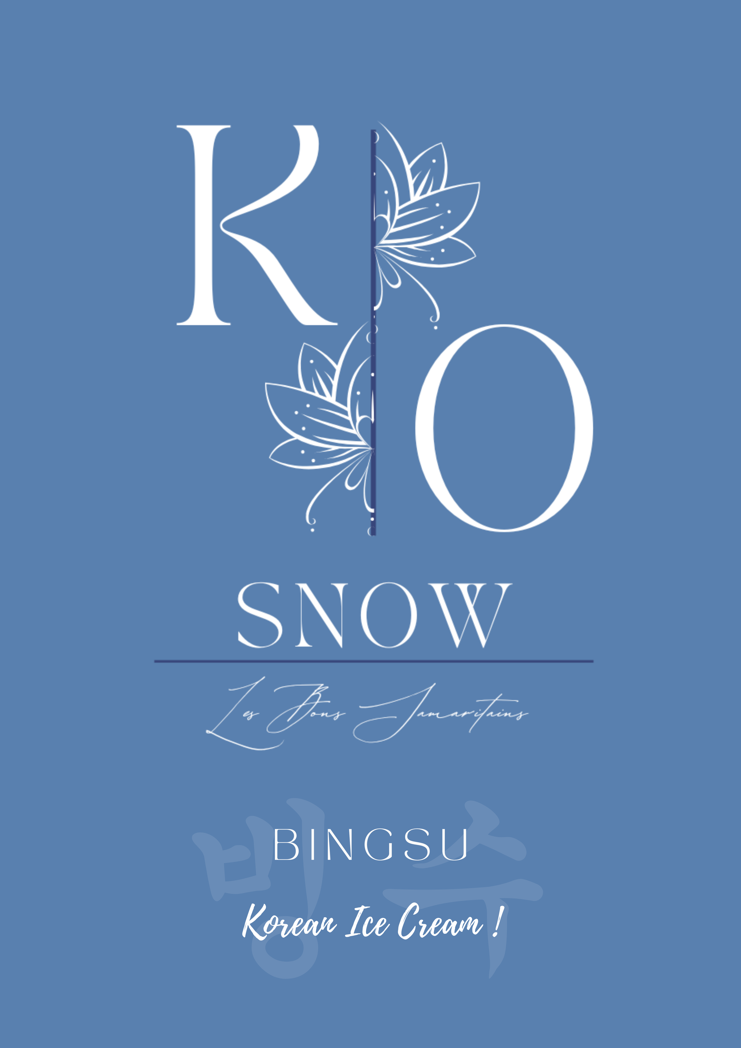 KO SNOW designs your Bingsu as you wish! With water or cream, with fruits or more gourmet flavors, make your composition and enjoy your dream....