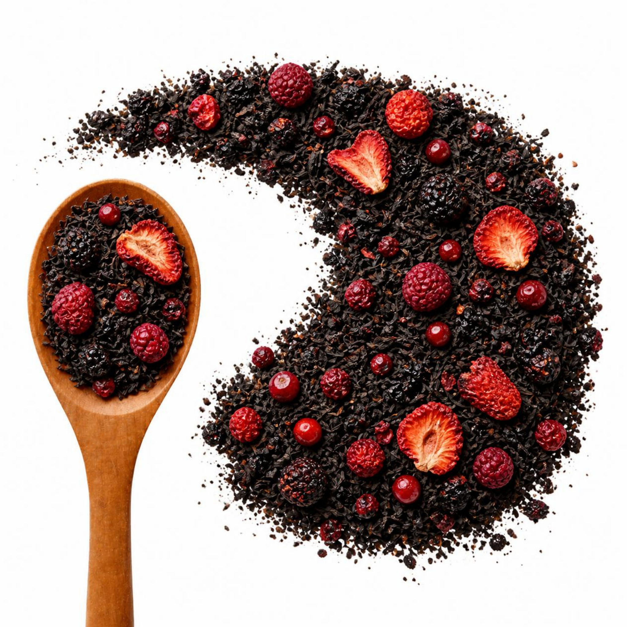 Thé Noir Fruits Rouges Sauvages