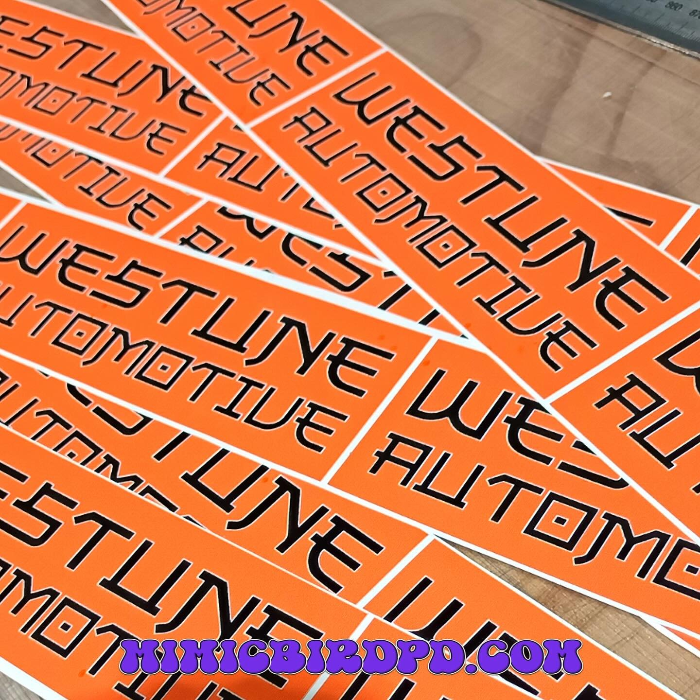 Some funky automobile stickers for @westuneautomotive π€
-
Mimic Bird Print & Design.
-
8 sovereign drive, Hastings. VIC 3915
Mimicbirdpd.com
0403 247 080
-
#bumpersticker #bumperstickers #stickers #automotivestickers #carstickers #westuneautomot