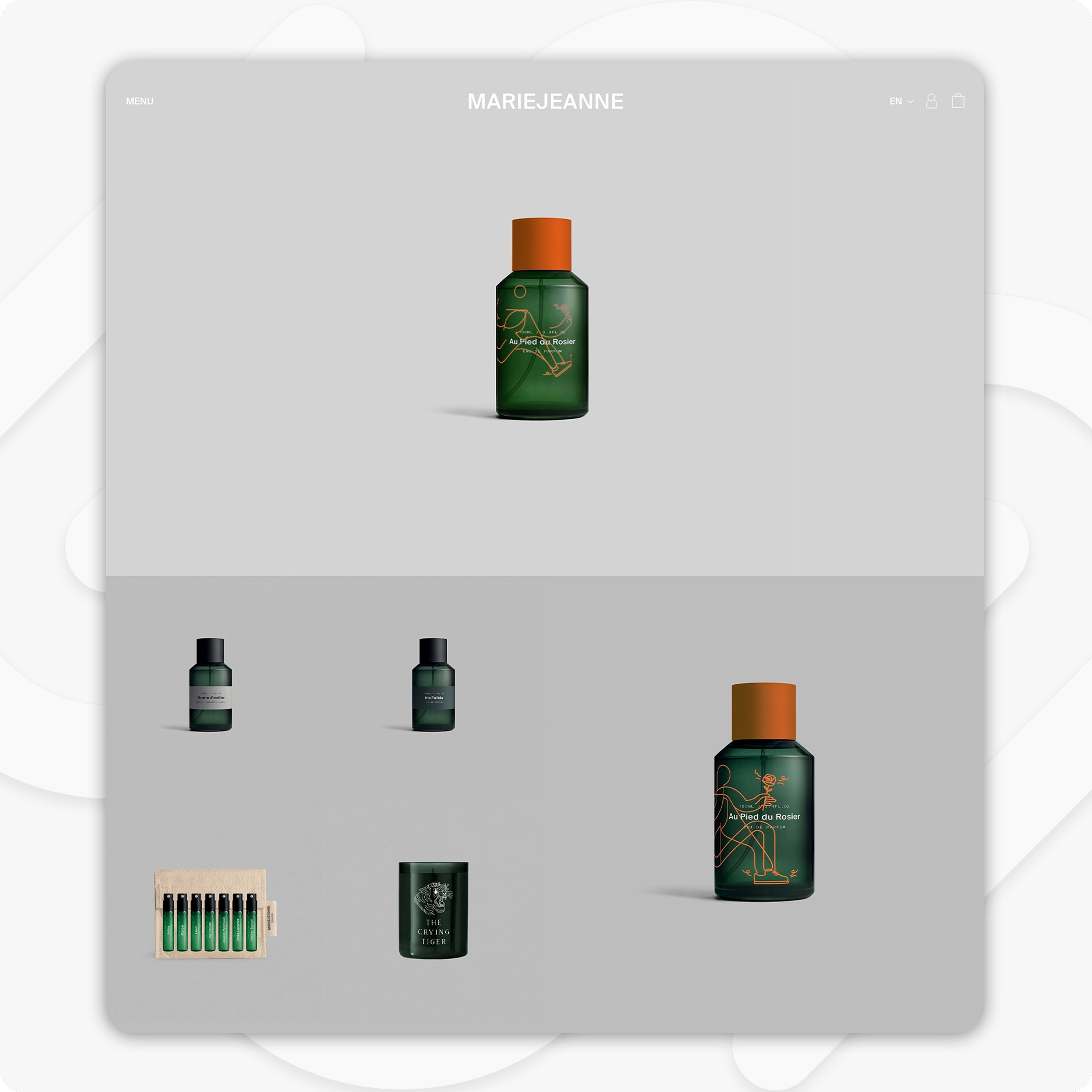 MarieJeanne, the perfume brand  based in Grasse, France