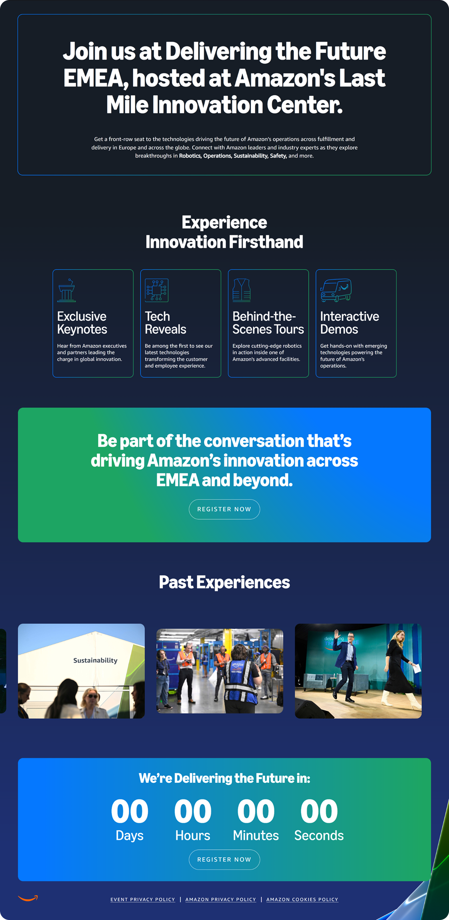 Amazon Delivering the Future EMEA