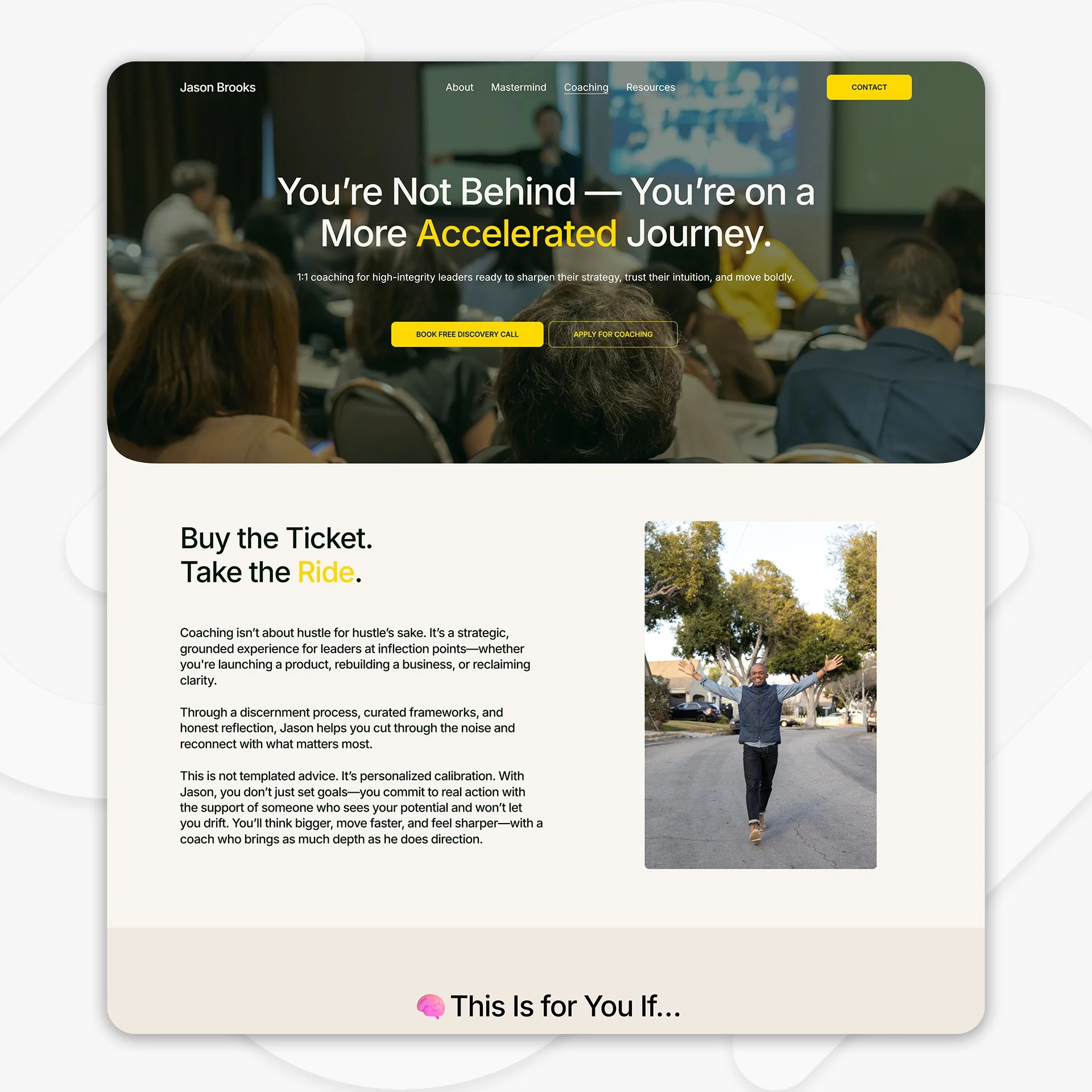 Jason Brooks Coaching