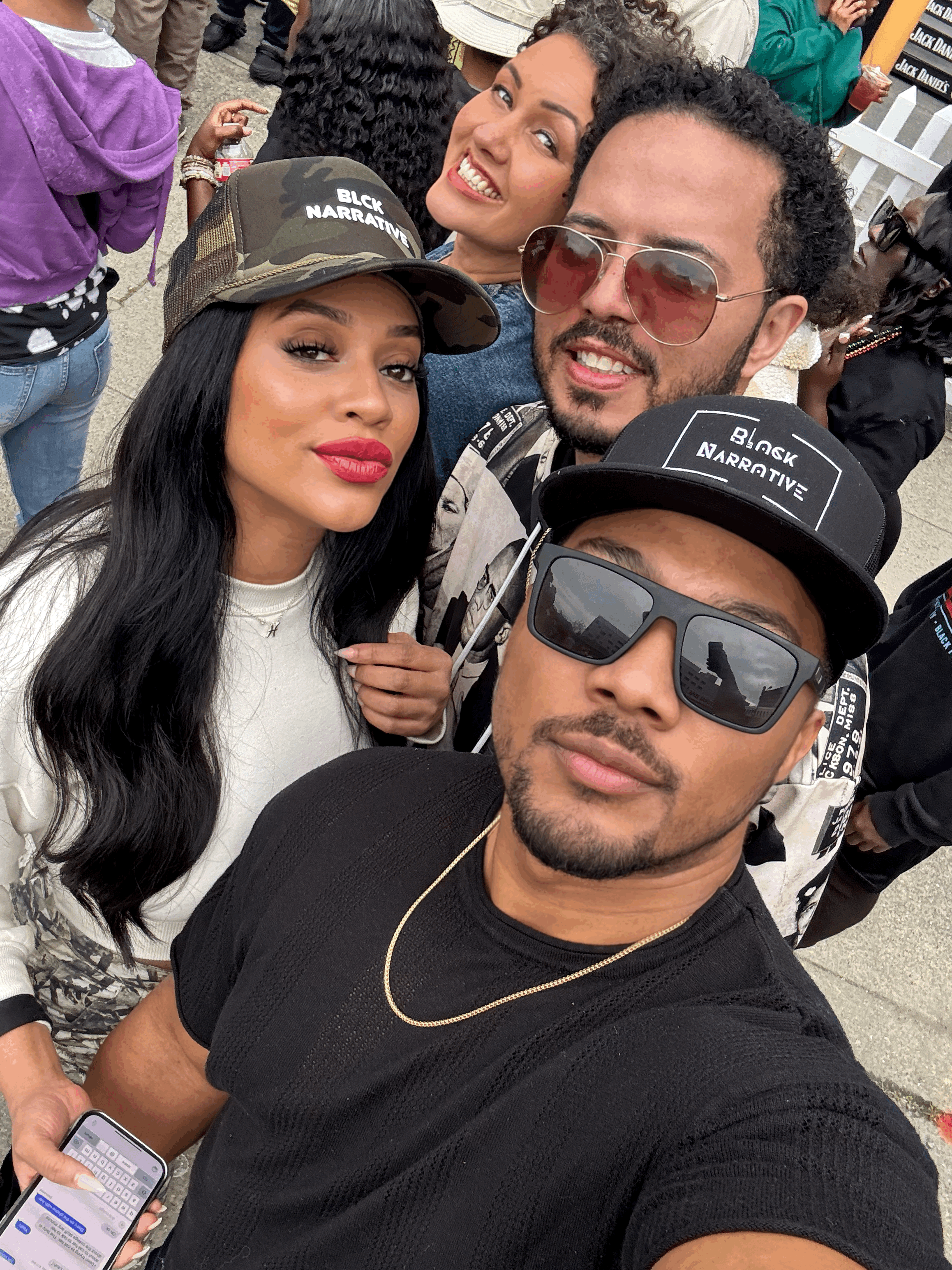 (Foam Trucker Hat Army) Blck Narrative Collective