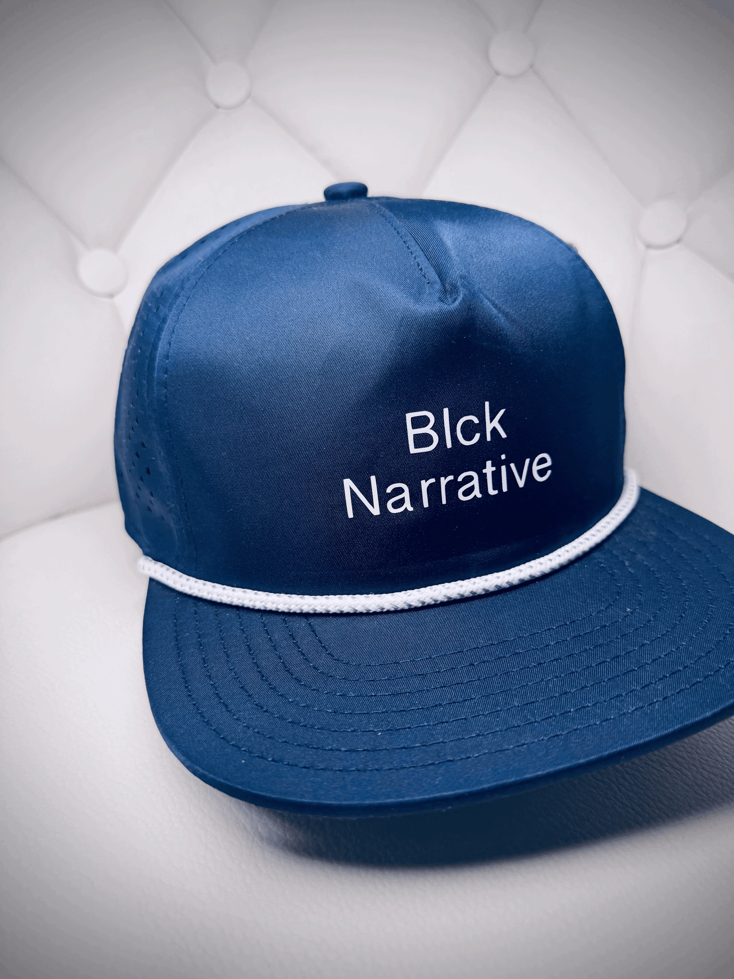 (Trucker Hat Navy) Blck Narrative Collective