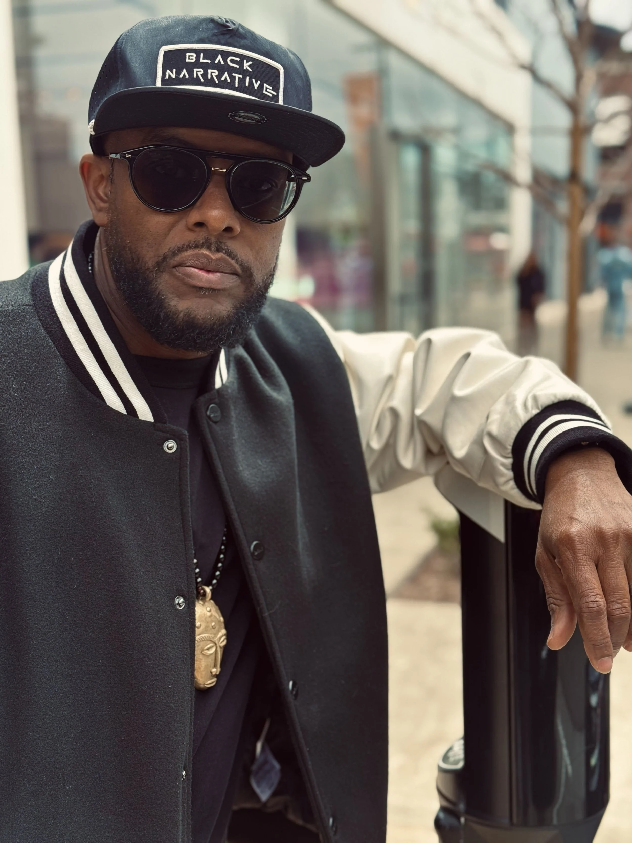 (Trucker Hat Black) Black Narrative