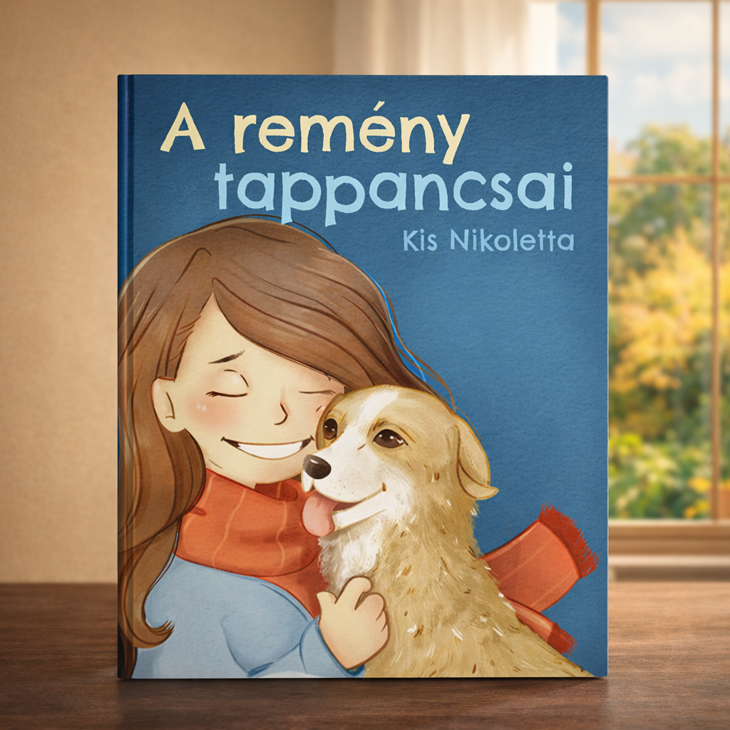 A remény tappancsai mesekönyv illusztráció