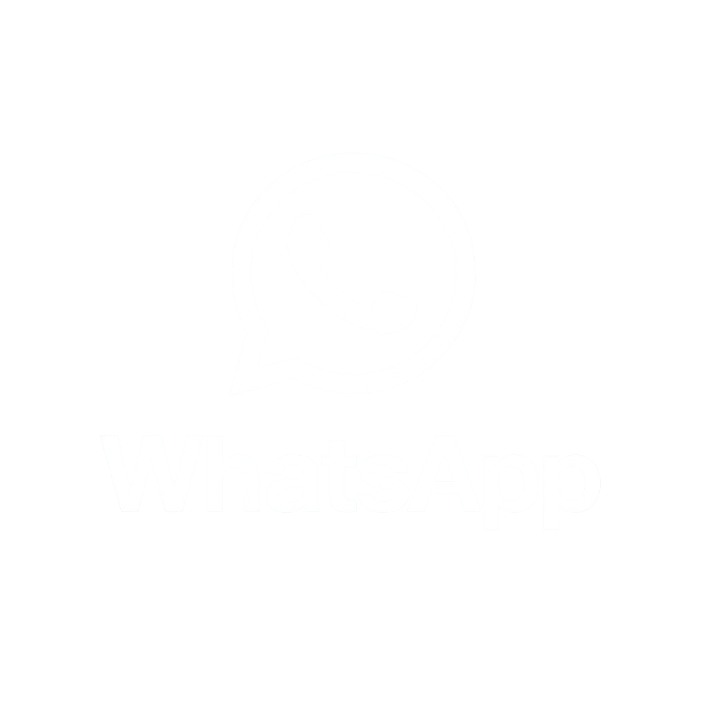 Neon sign featuring the WhatsApp logo and text