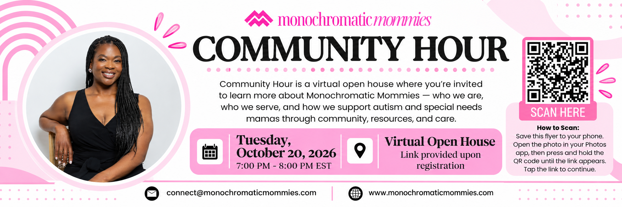 Community Hour: Monochromatic Mommies Open House