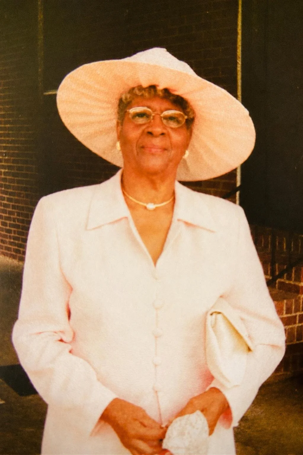 A photograph of Mrs. Viola Brow Jones, Midwife