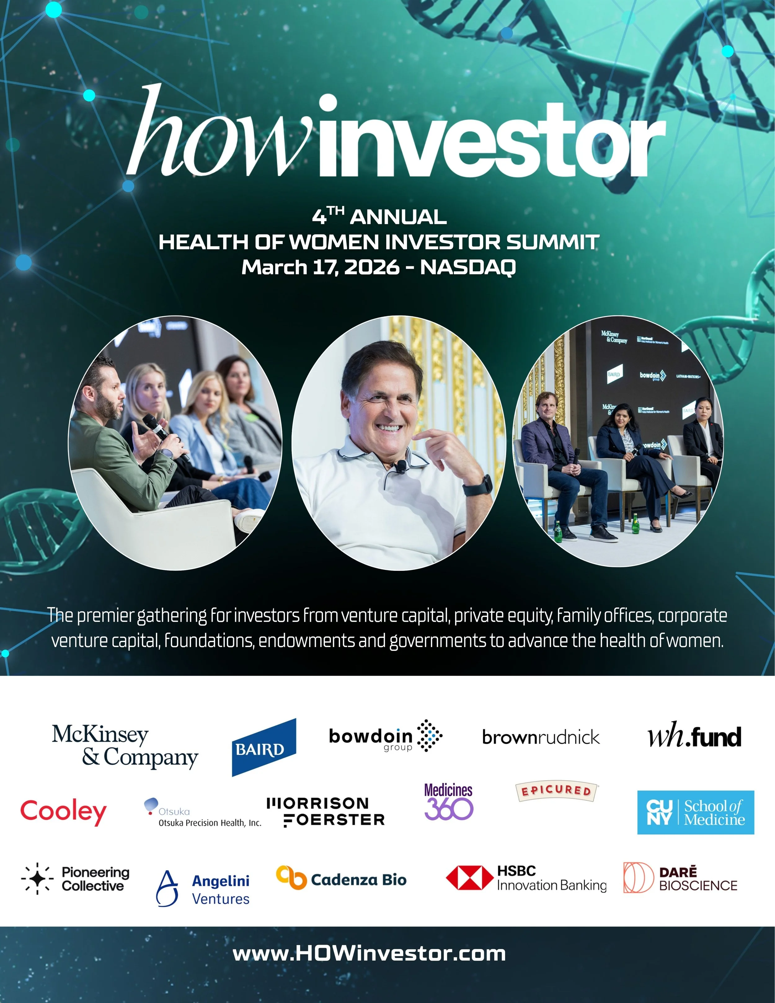 Ready for the 4th Annual Health of Women Investor Summit?