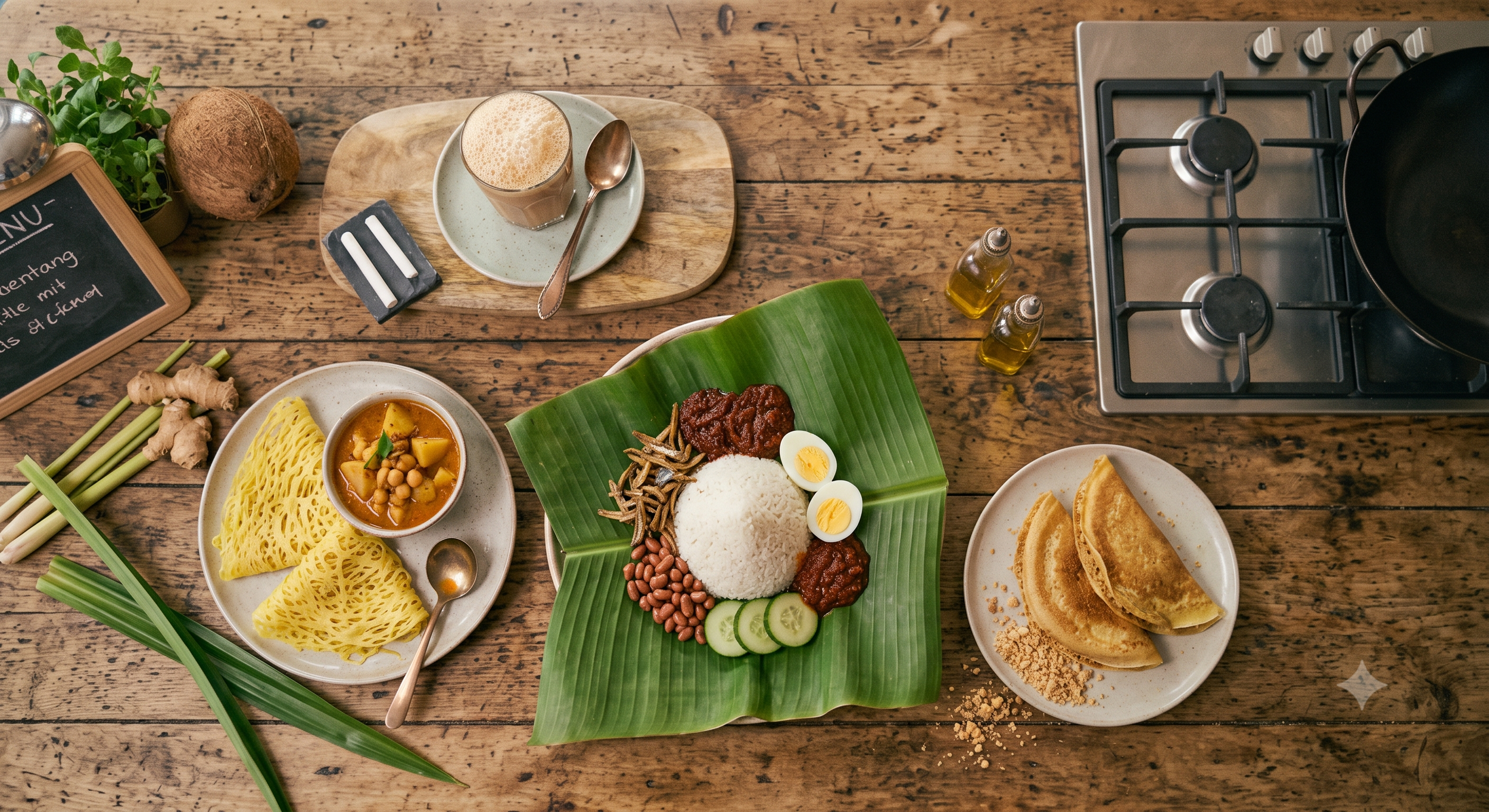 Malaysische vegetarische Küche