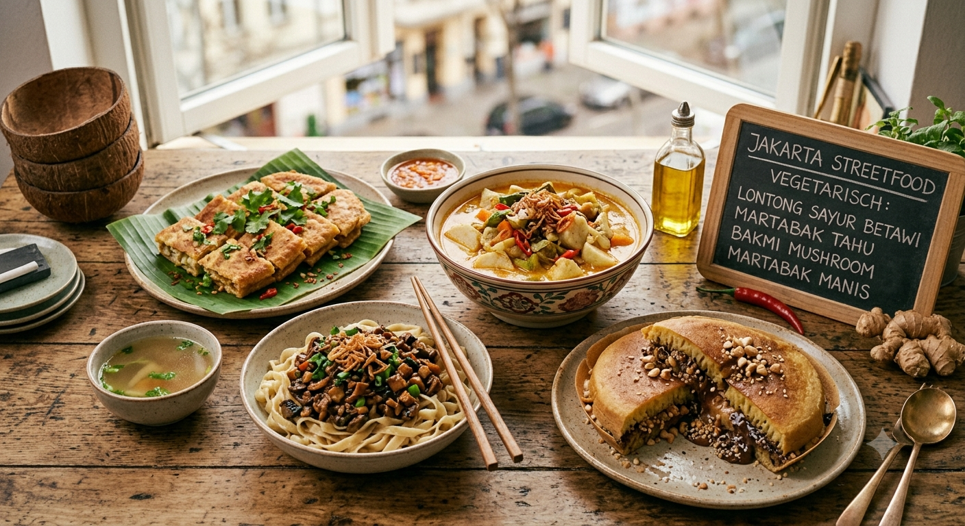 Vegetarisches Streetfood aus Jakarta