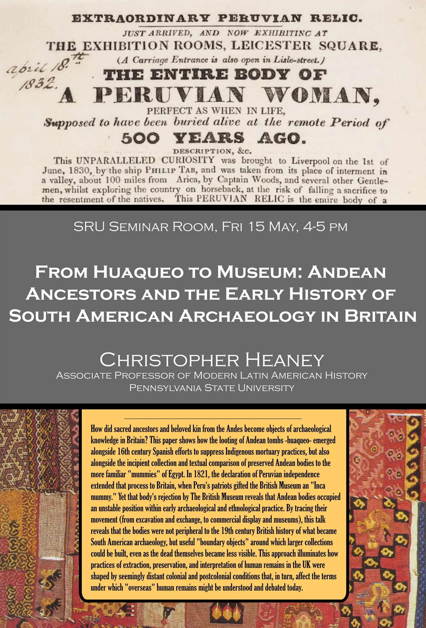From Huaqueo to Museum: Andean Ancestors and the Early History of South American Archaeology in Britain