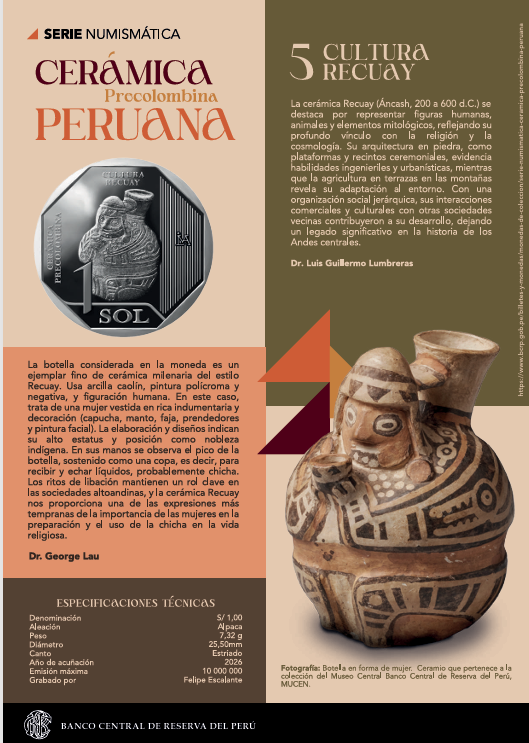 Prof George Lau recently featured in the inauguration of a new Peruvian Nuevo Sol coin