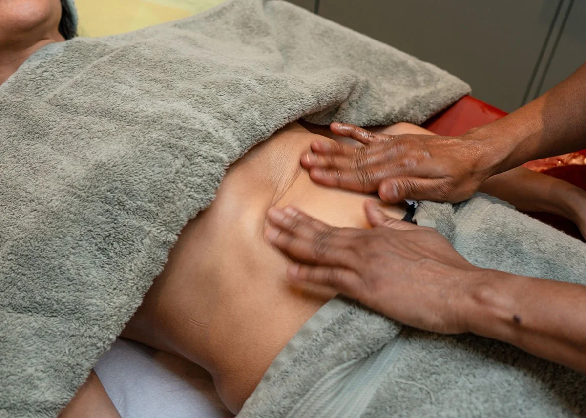 Nabhi Abhyanga Ayurvedic abdominal massage treatment
