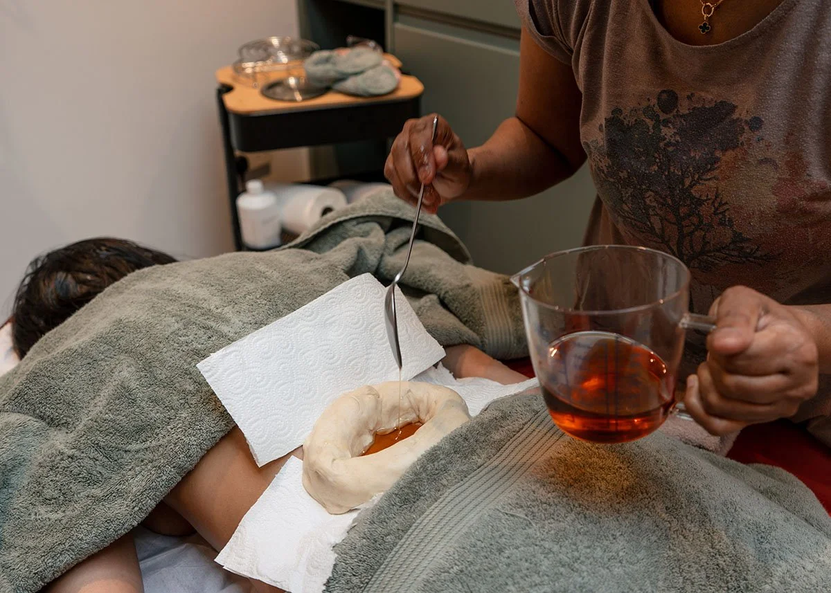 Kati Basti warm oil Ayurvedic treatment for lower back support