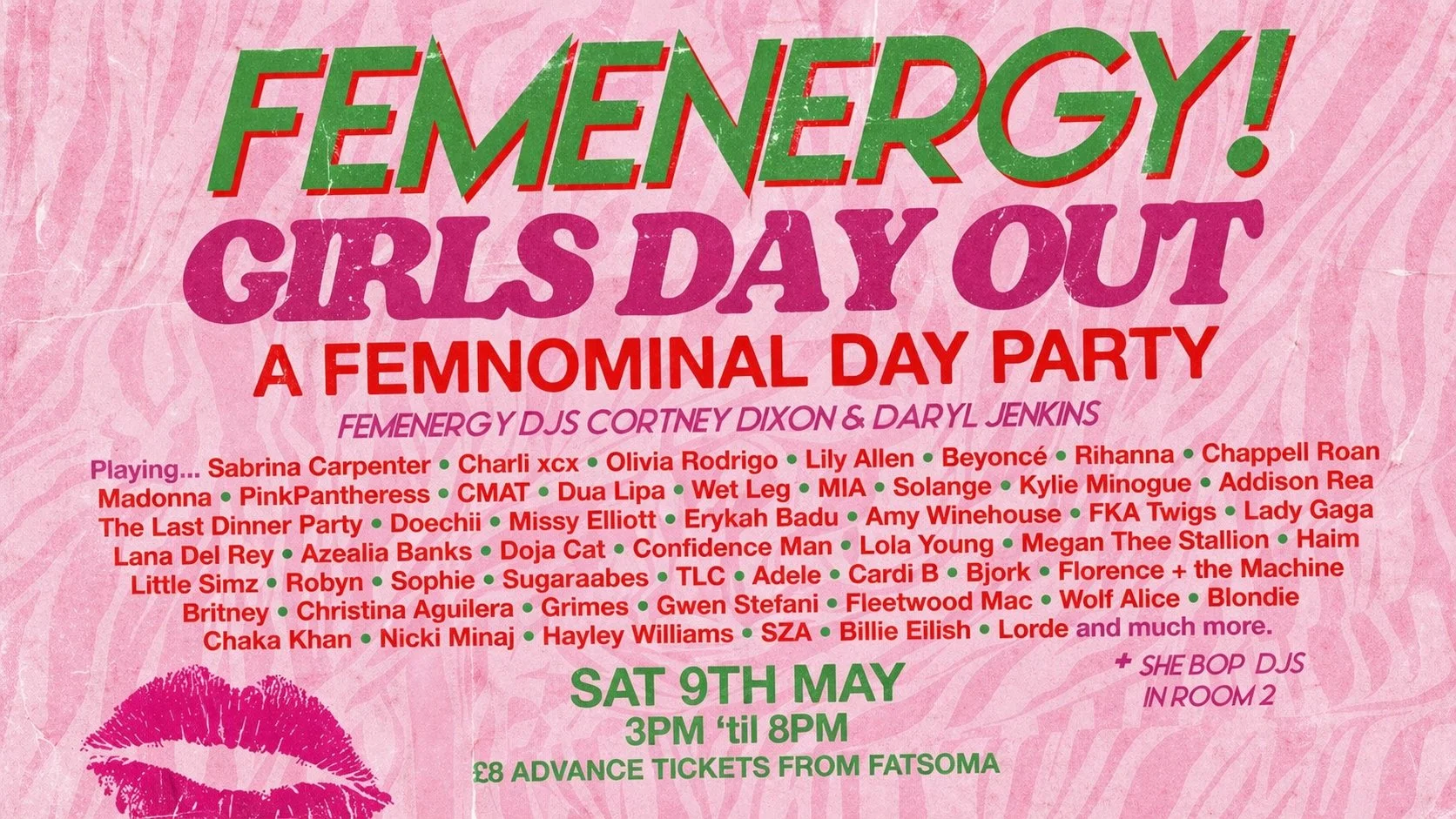 FEMENERGY (GIRL POP DAY PARTY)