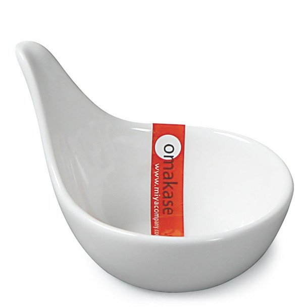 MIYA X15024 Sauce Dish, 3.5", White
