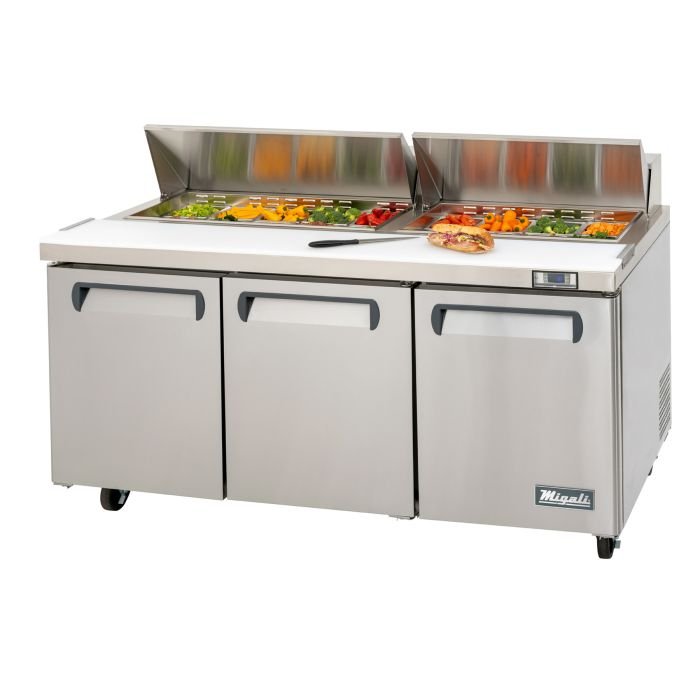 72″ – 18 Pans, Sandwich Prep Table
