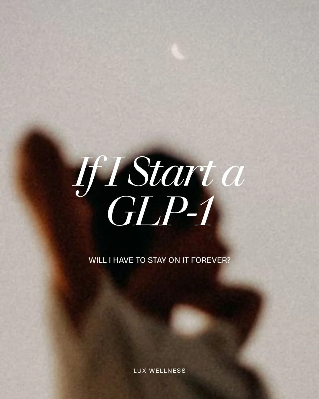 One of the first questions we get from almost every person considering a GLP-1 is:

&ldquo;Am I going to have to be on this forever?&rdquo;

The answer is rarely black and white.

For some people, a GLP-1 is something they use for a period of time to