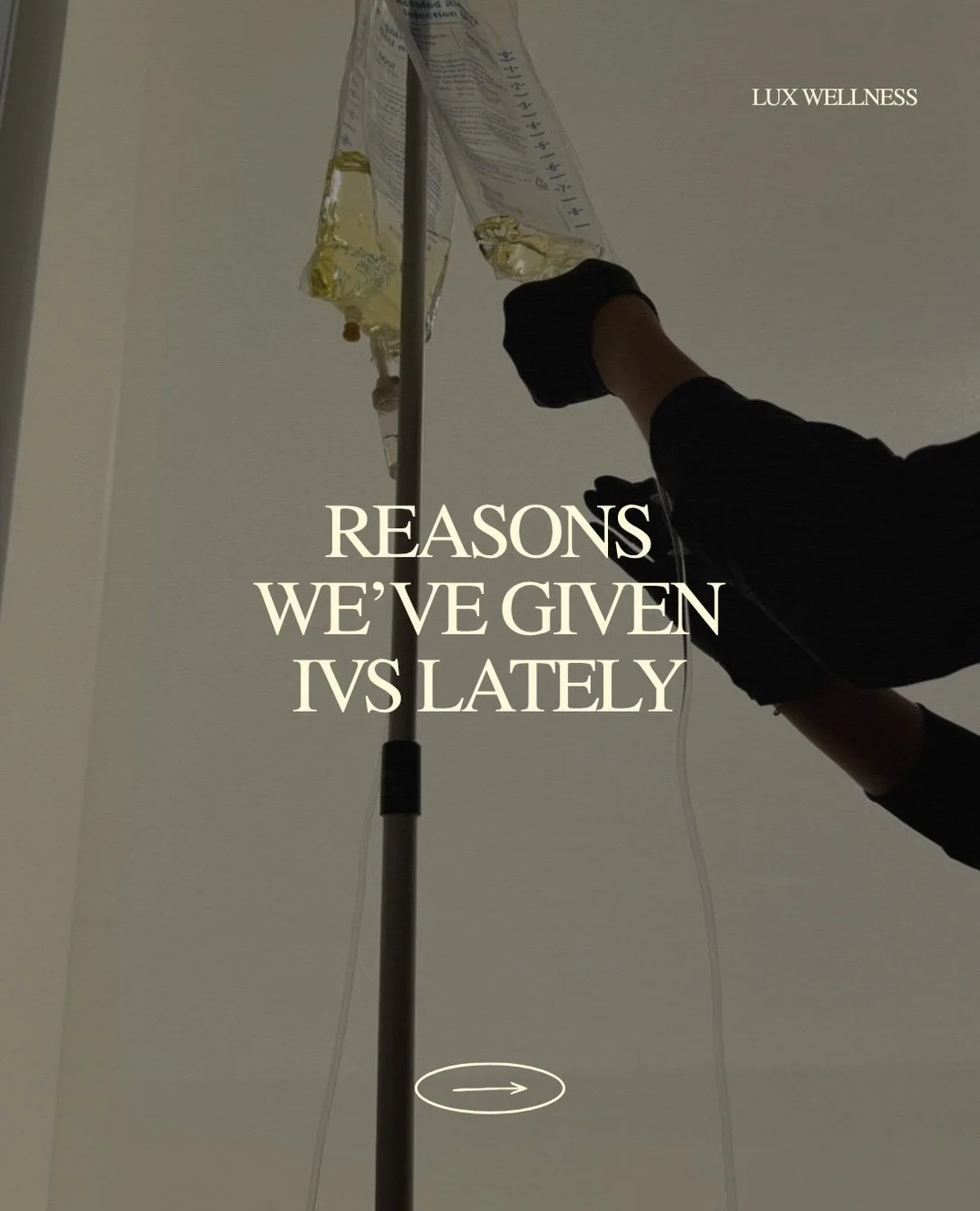 There isn&rsquo;t one type of person who gets an IV.

In the last few weeks alone, we&rsquo;ve helped a bridal party hit with a stomach bug the night before a wedding, a cancer patient needing additional hydration through chemotherapy, a new mom navi