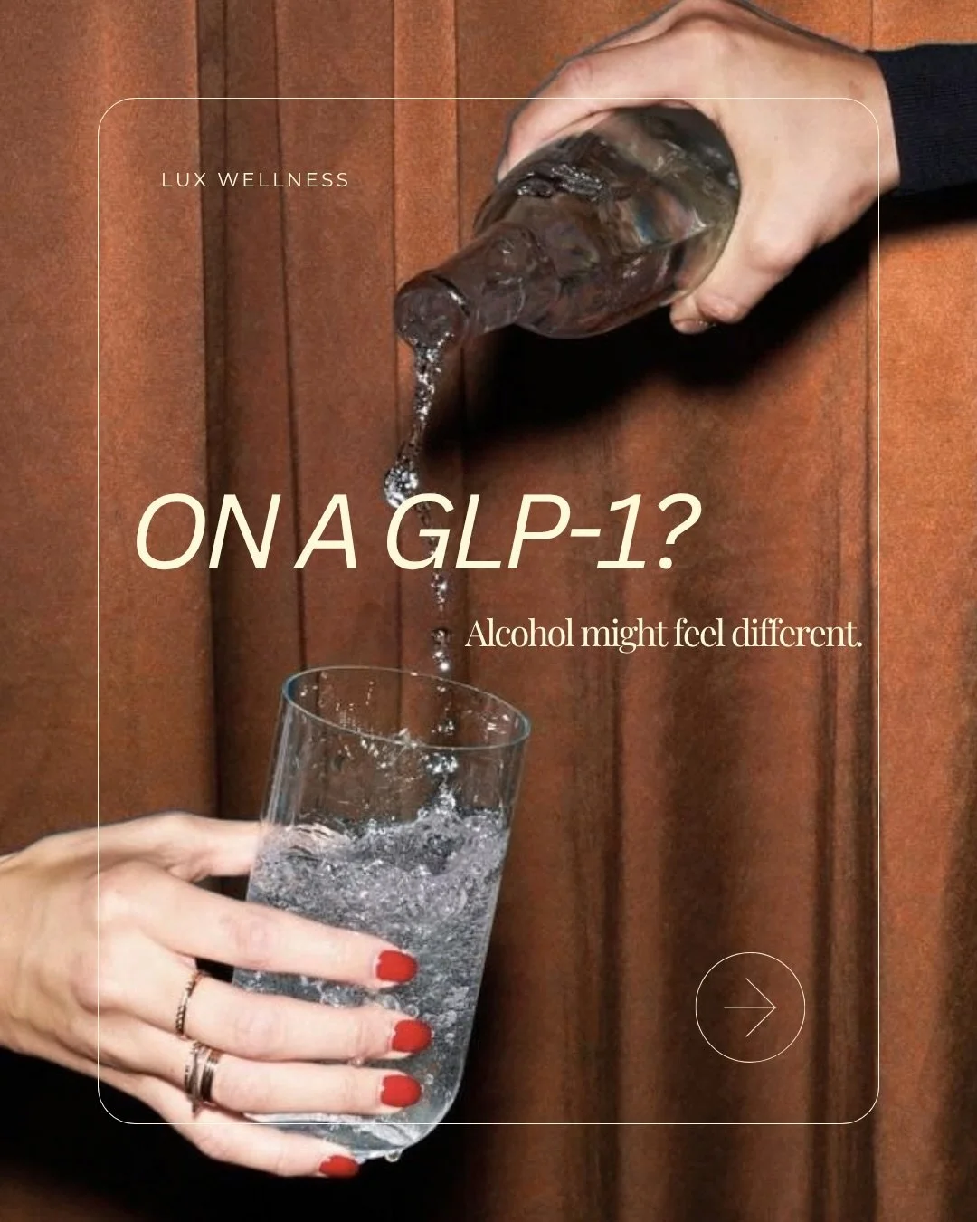 One of the more interesting things we hear from people taking GLP-1s?

&ldquo;I just don&rsquo;t really want to drink anymore.&rdquo;

And researchers are paying attention to this too.

GLP-1 receptors aren&rsquo;t only involved in appetite and blood