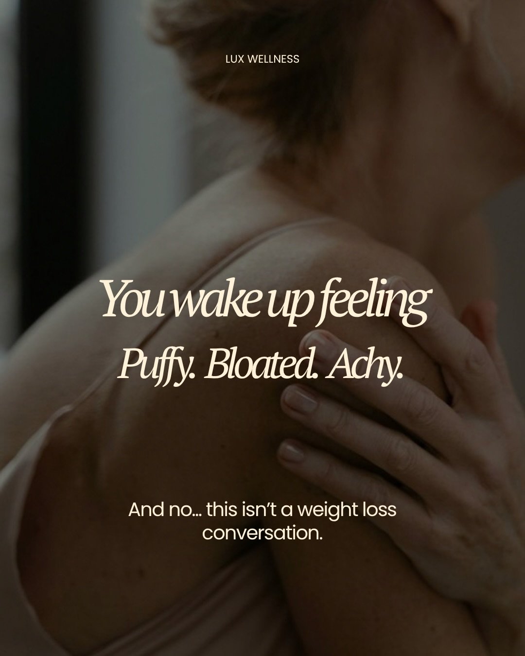 One of the reasons we&rsquo;re so interested in lower-dose GLP-1s has very little to do with dramatic weight loss.

It&rsquo;s the person who tells us:

&ldquo;I wake up puffy.&rdquo;
&ldquo;My rings are always tight.&rdquo;
&ldquo;I feel bloated eve