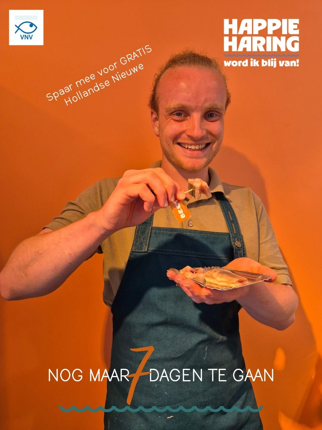 Nog maar 7 dagen te gaan tot de Hollandse Nieuwe van 2026! 🧡

Ben jij je kassabonnen al aan het sparen? Bij iedere &euro;25 krijg je een GRATIS Hollandse Nieuwe. Je kunt nog sparen t/m 16 juni. 🐟